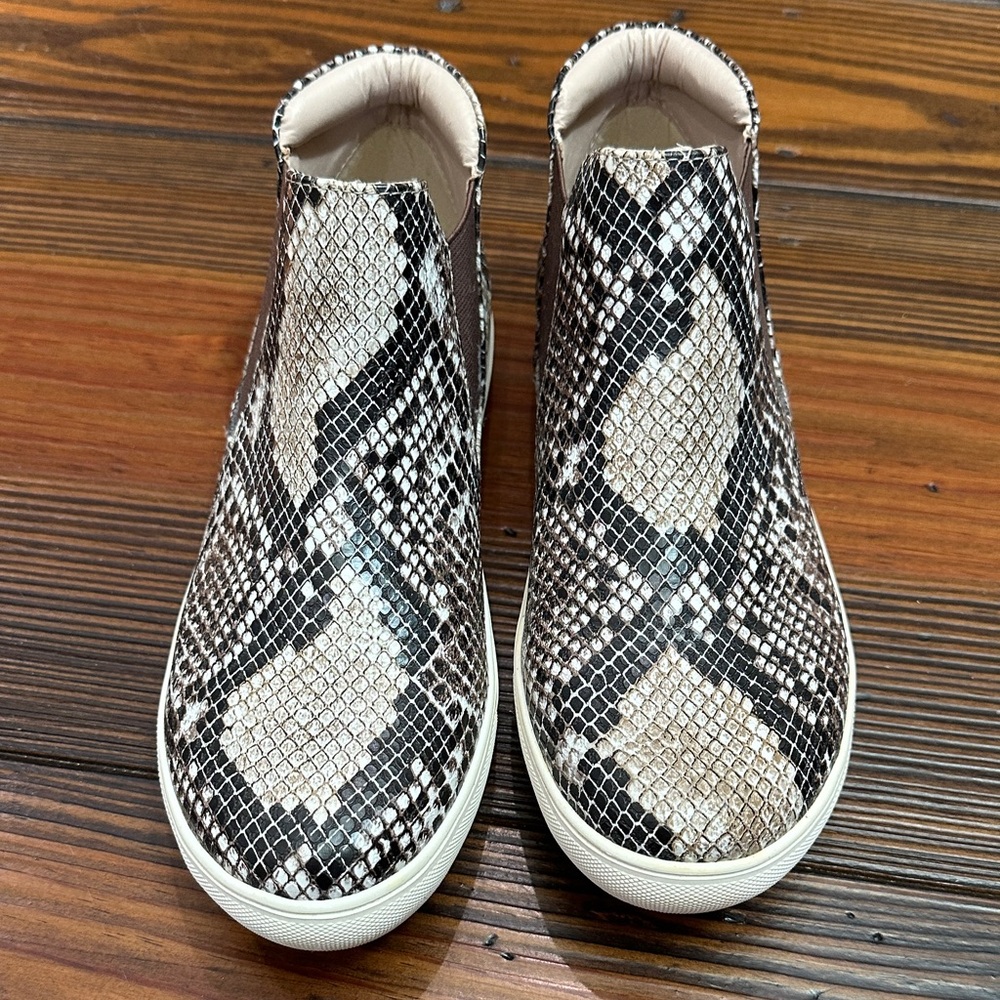 Coconuts by Matisse Snake Print Slip-On Sneakers